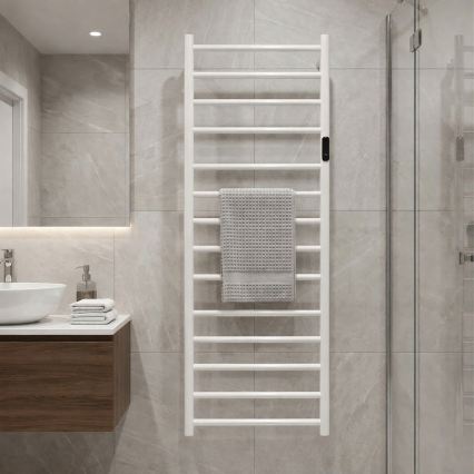 Elektrinis rankšluosčių džiovintuvas 45x132 cm 180W nerūdijančio plieno/balta