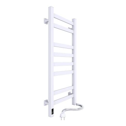 Elektrinis rankšluosčių džiovintuvas su termostatu AVANGARD 105W 80x36 cm, baltas, dešininis