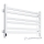 Elektrinis rankšluosčių džiovintuvas su termostatu AVANGARD 181W 50x90 cm baltas dešininis