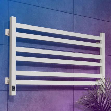 Elektrinis rankšluosčių džiovintuvas su termostatu AVANGARD 181W 50x90 cm baltas dešininis