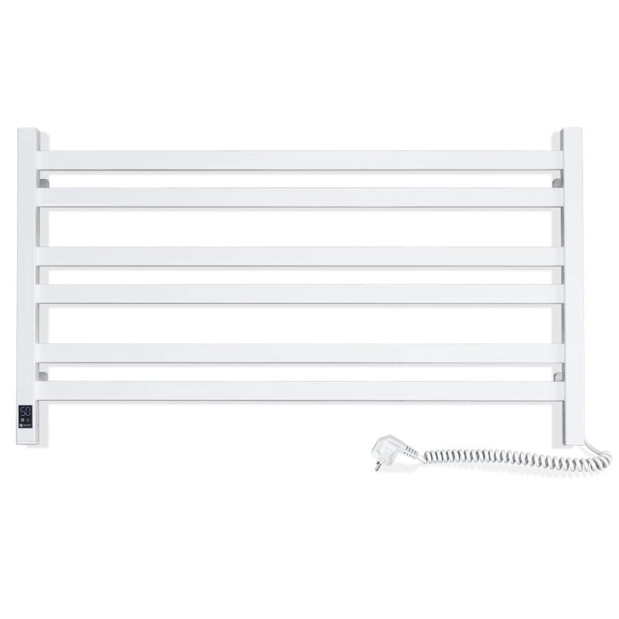 Elektrinis rankšluosčių džiovintuvas su termostatu AVANGARD 181W 50x90 cm baltas dešininis