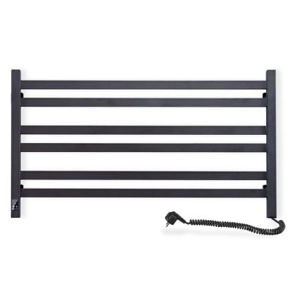 Elektrinis rankšluosčių džiovintuvas su termostatu AVANGARD 181W 50x90 cm, juodas, dešinysis