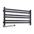 Elektrinis rankšluosčių džiovintuvas su termostatu AVANGARD 181W 50x90 cm juodas, kairinis