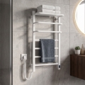 Elektrinis rankšluosčių džiovintuvas su termostatu FORTIS 155W 80x48 cm baltas kairinis