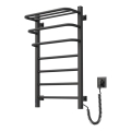 Elektrinis rankšluosčių džiovintuvas su termostatu FORTIS 155W 80x48 cm juodas dešinysis