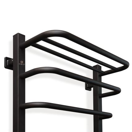 Elektrinis rankšluosčių džiovintuvas su termostatu FORTIS 155W 80x48 cm juodas dešinysis