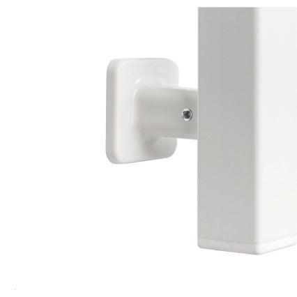 Elektrinis rankšluosčių džiovintuvas su termostatu SILOUETTE 187W/230V 120,6 cm IP44 balta dešinė kampinis