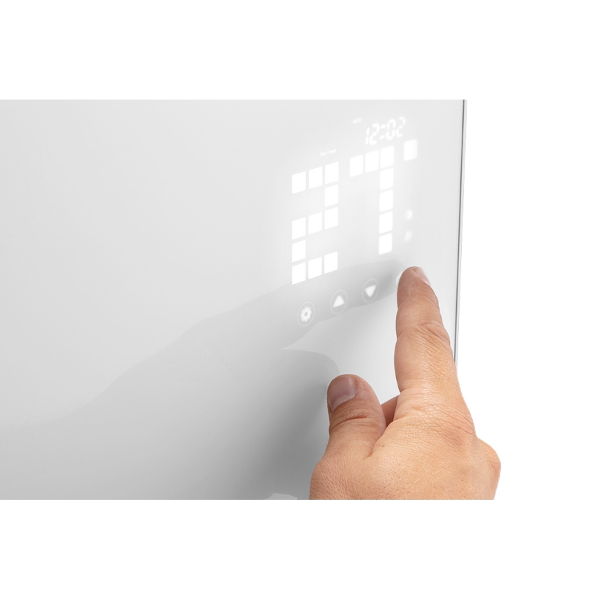 Elektrinis šildytuvas/konvektorius NEO 1000W Wi-Fi Tuya IP24 + nuotolinis valdiklis