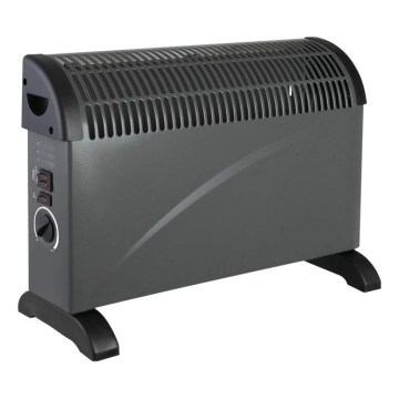 Elektrinis šildytuvas/konvektorius SONDO 750/1250/2000W/230V juodas