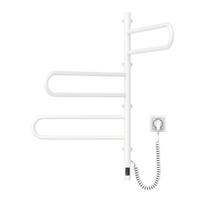 Elektrinis sukamas rankšluosčių džiovintuvas su termostatu FOUETTE 100W 80X49 cm  balta
