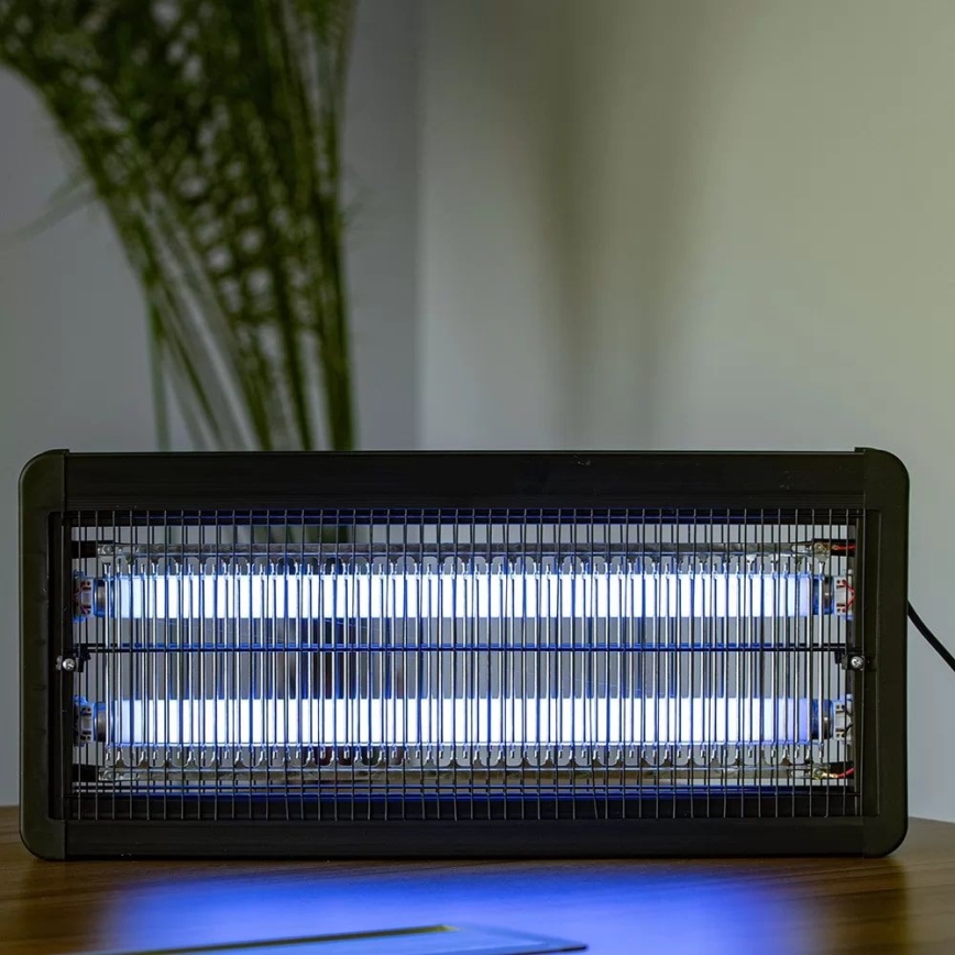 Elektrinis vabzdžių gaudyklė 2x15W/230V 120 m²