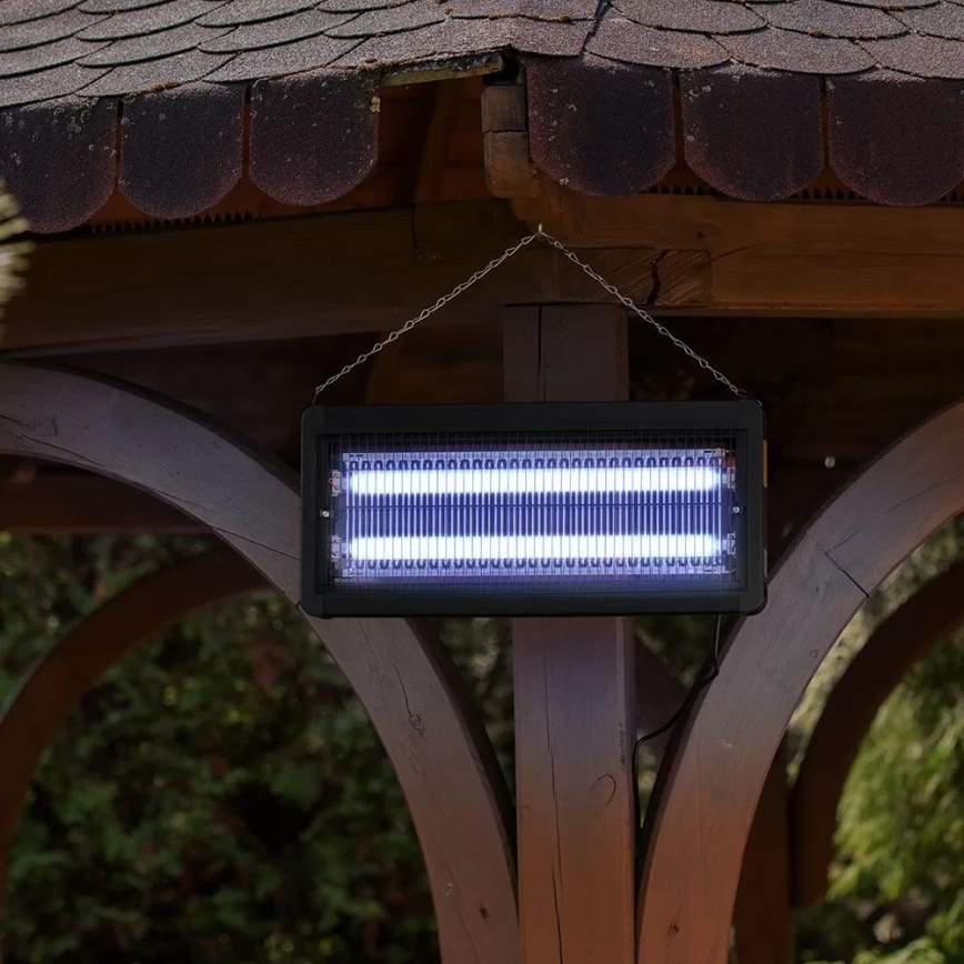 Elektrinis vabzdžių gaudyklė 2x15W/230V 120 m²