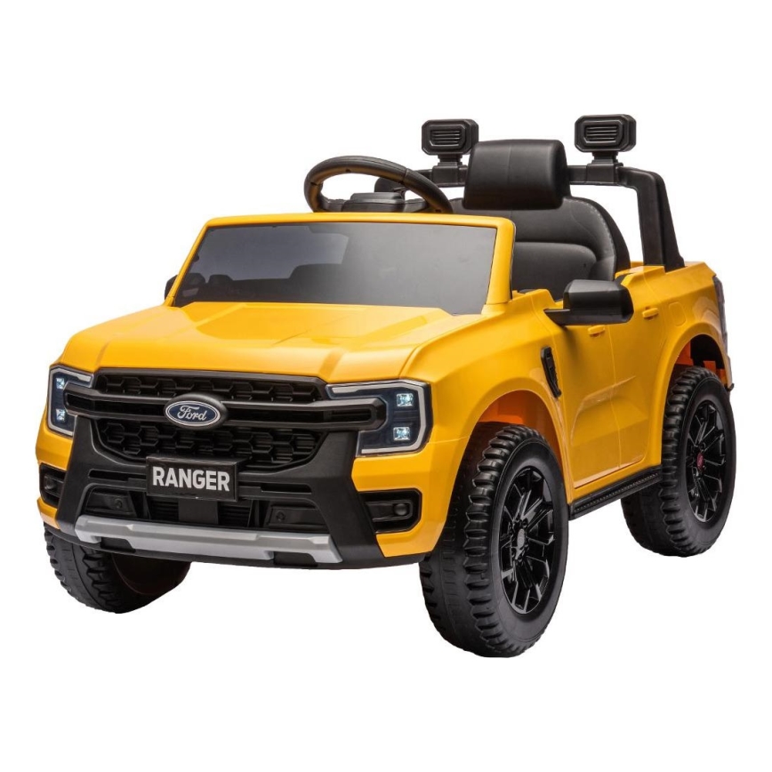 Elektromobilis Ford Ranger 60W/4500 mAh geltona