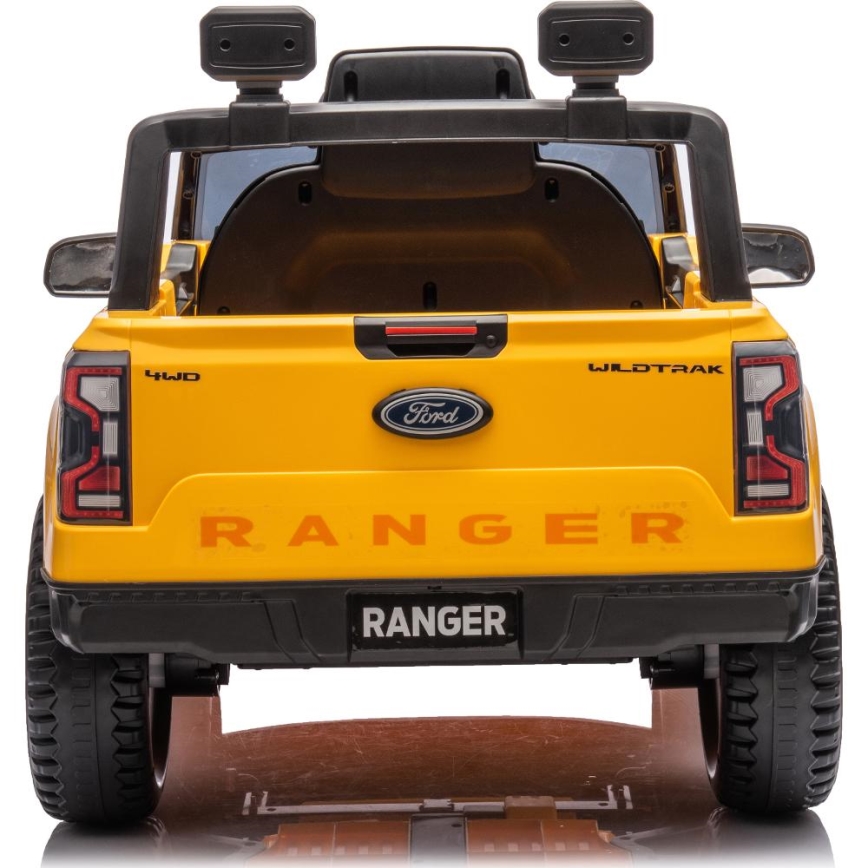 Elektromobilis Ford Ranger 60W/4500 mAh geltona