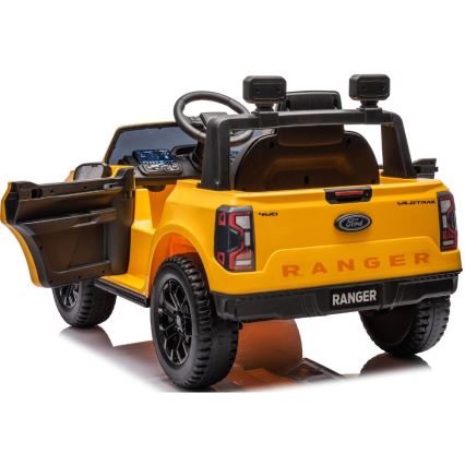 Elektromobilis Ford Ranger 60W/4500 mAh geltona