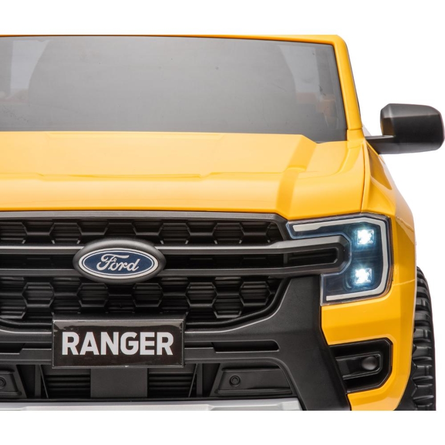 Elektromobilis Ford Ranger 60W/4500 mAh geltona