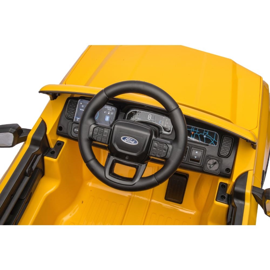 Elektromobilis Ford Ranger 60W/4500 mAh geltona