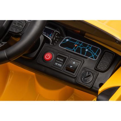 Elektromobilis Ford Ranger 60W/4500 mAh geltona