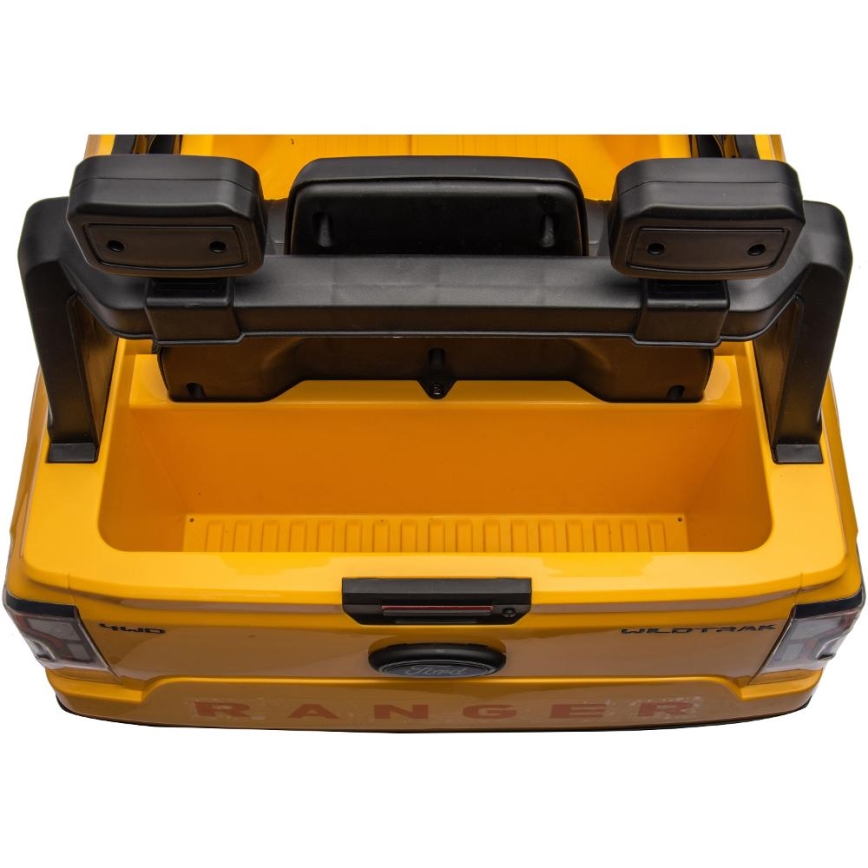 Elektromobilis Ford Ranger 60W/4500 mAh geltona