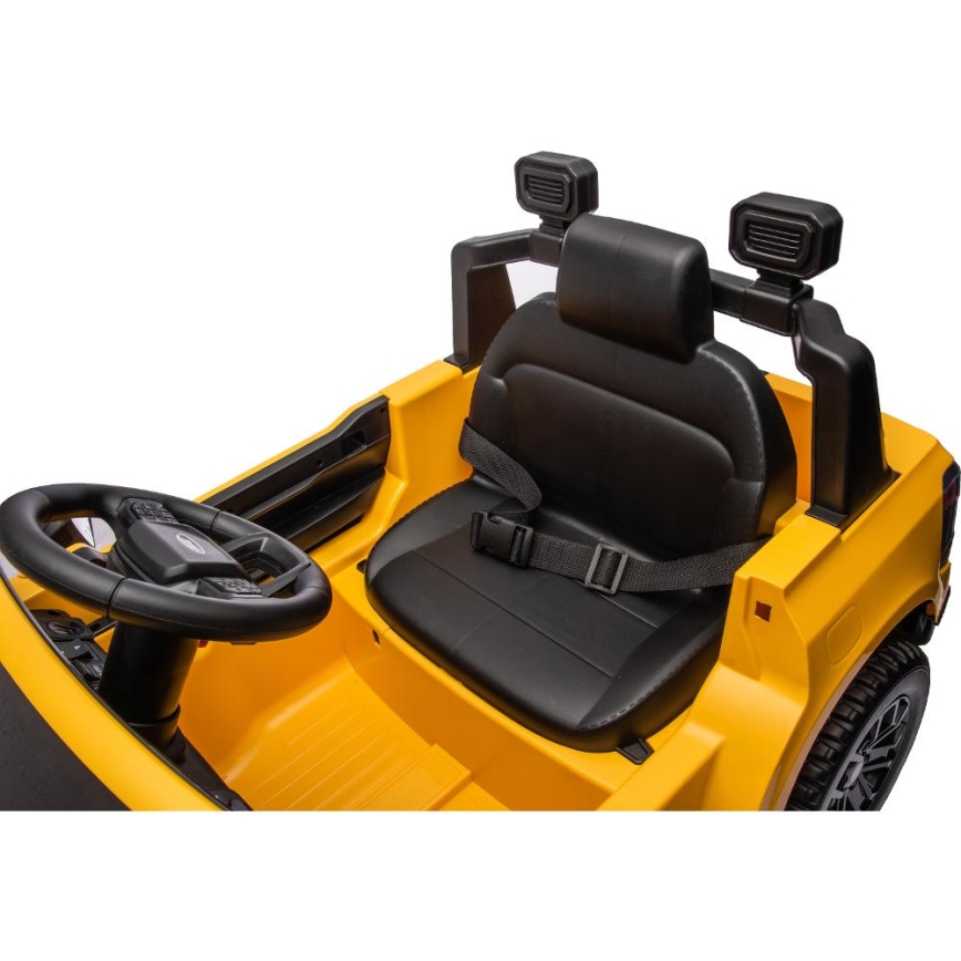 Elektromobilis Ford Ranger 60W/4500 mAh geltona
