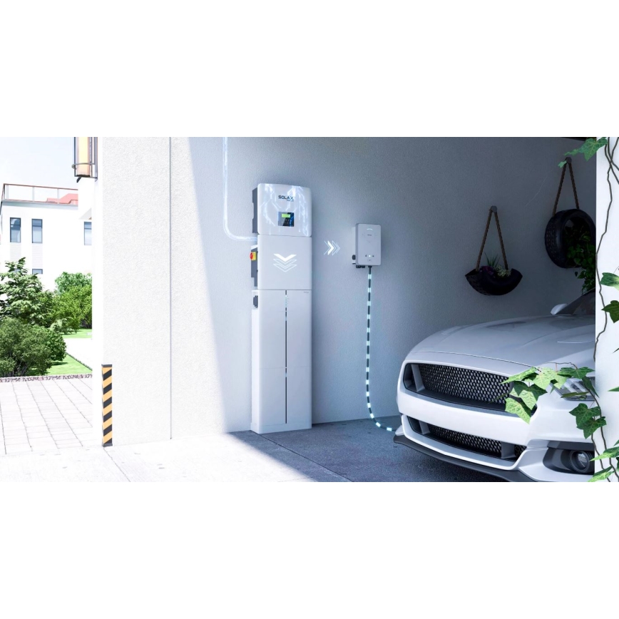 Elektromobilių įkrovimo stotelė SolaX Power 11kW/400V/16A IP65 Wi-Fi