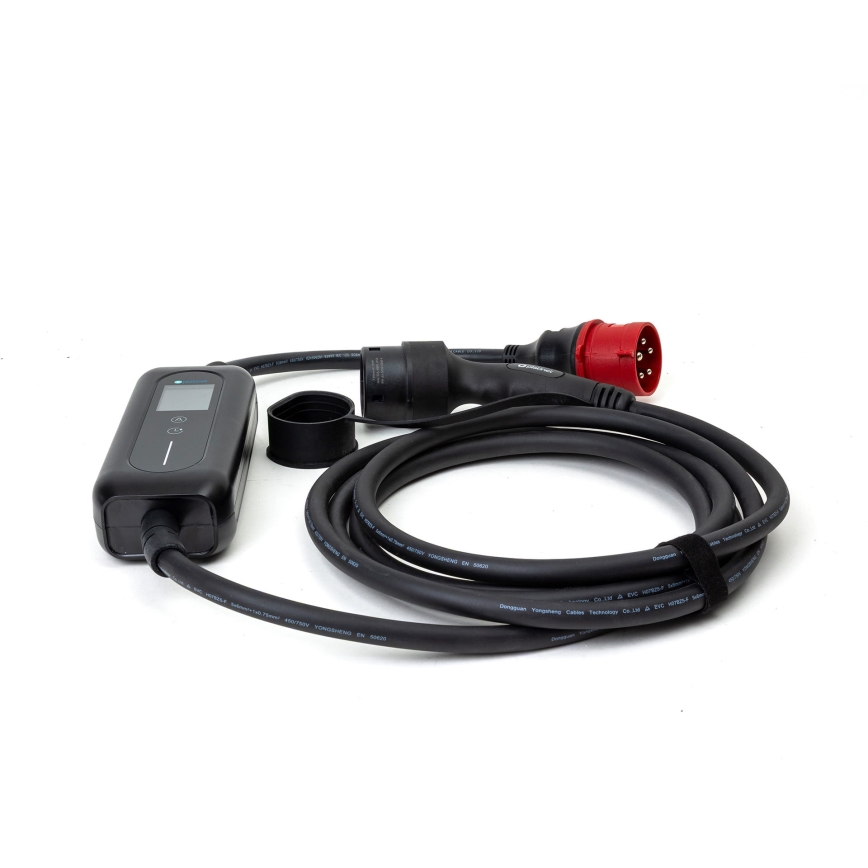 Elektromobilių tipo įkrovimo laidas 2 5 m 11kW 16A IP54 Tuya