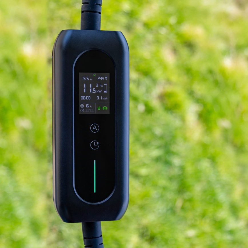 Elektromobilių tipo įkrovimo laidas 2 5 m 11kW 16A IP54 Tuya
