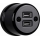 Elhard - Keraminė retro rozetė 2xUSB-A juoda