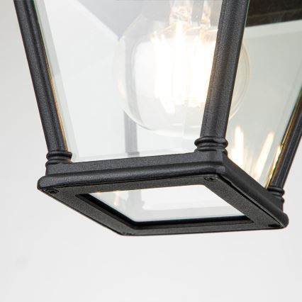 Elstead - Lauko lubinis šviestuvas BAYVIEW 1xE27/60W/230V IP44 juodas