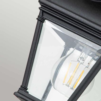 Elstead - Lauko lubinis šviestuvas BAYVIEW 1xE27/60W/230V IP44 juodas