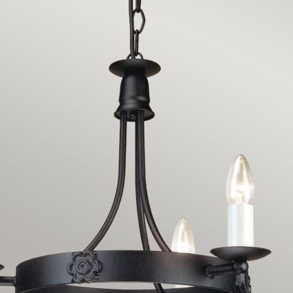 Elstead - Sietynas, kabinamas ant grandinės BELFRY 3xE14/60W/230V