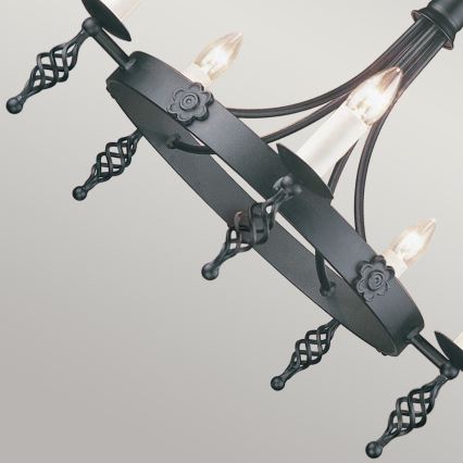 Elstead - Sietynas, kabinamas ant grandinės BELFRY 5xE14/60W/230V