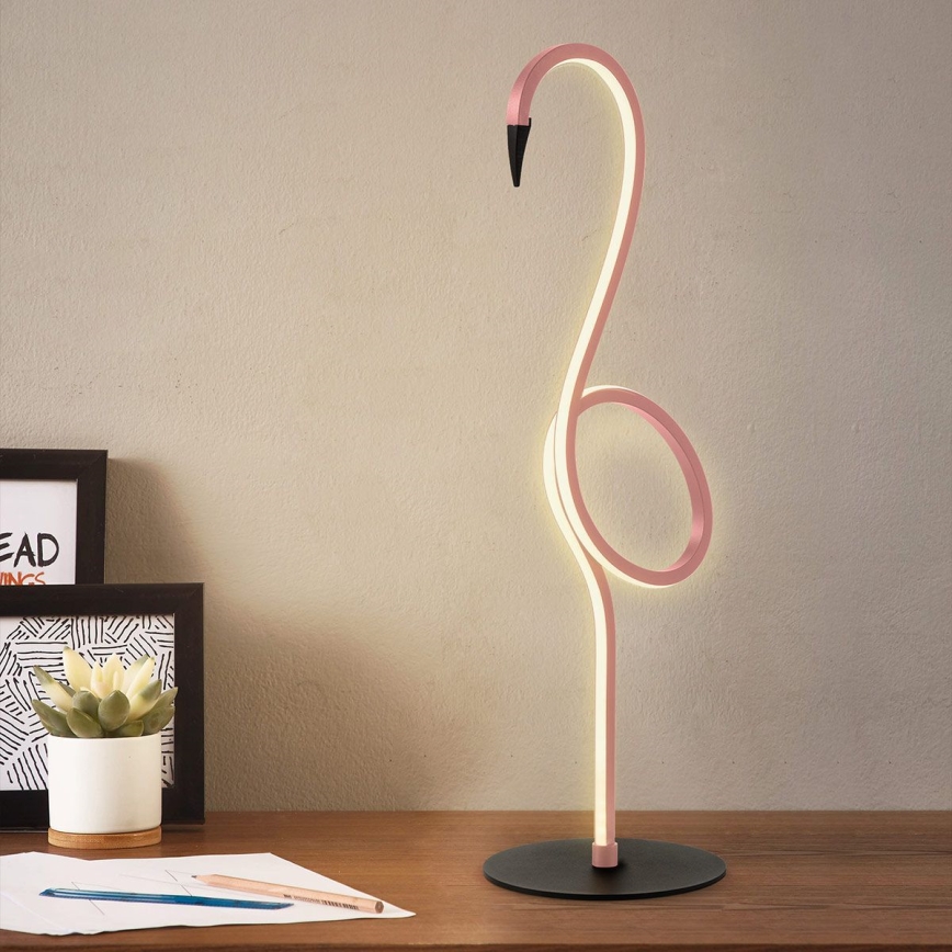 Elstead - LED stalinis šviestuvas FLAMINGO LED/6W/230V 3000K rožinė