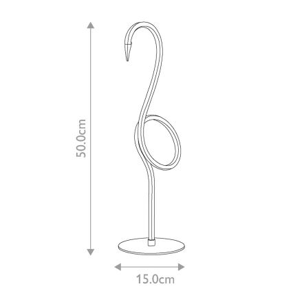 Elstead - LED stalinis šviestuvas FLAMINGO LED/6W/230V 3000K rožinė