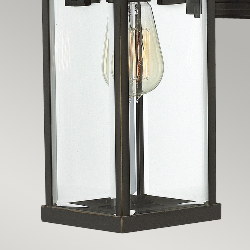 Elstead HK-MANHATTAN2-M - Lauko sieninis šviestuvas MANHATTAN 1xE27/100W/230V IP44