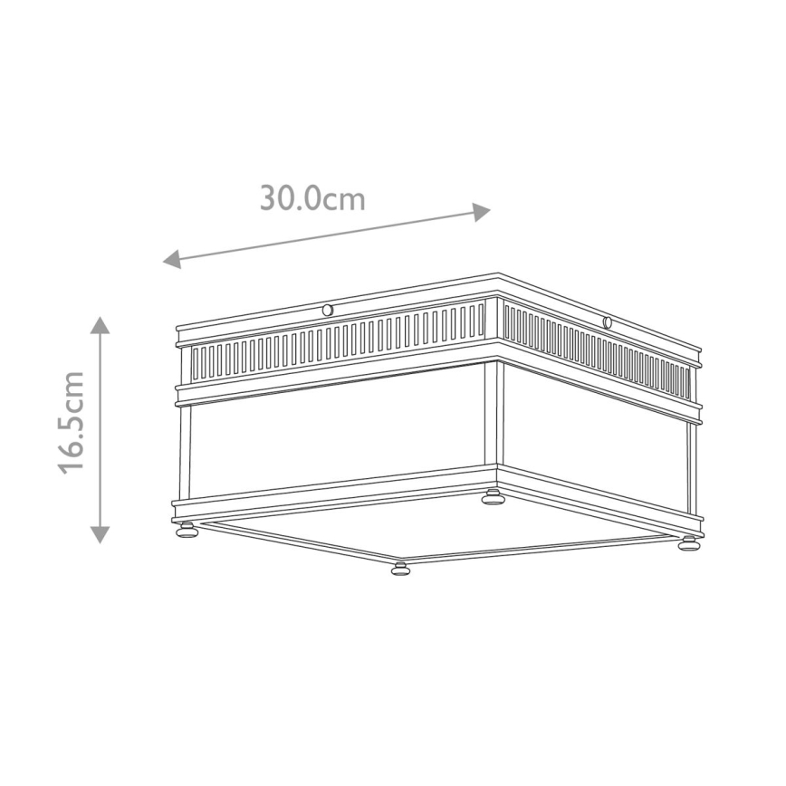 Elstead - Lauko lubinis šviestuvas HOLBORN 2xE27/60W/230V IP44