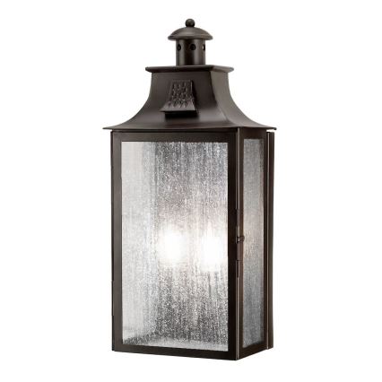 Elstead - Lauko sieninis šviestuvas KENDAL 2xE14/60W/230V IP44
