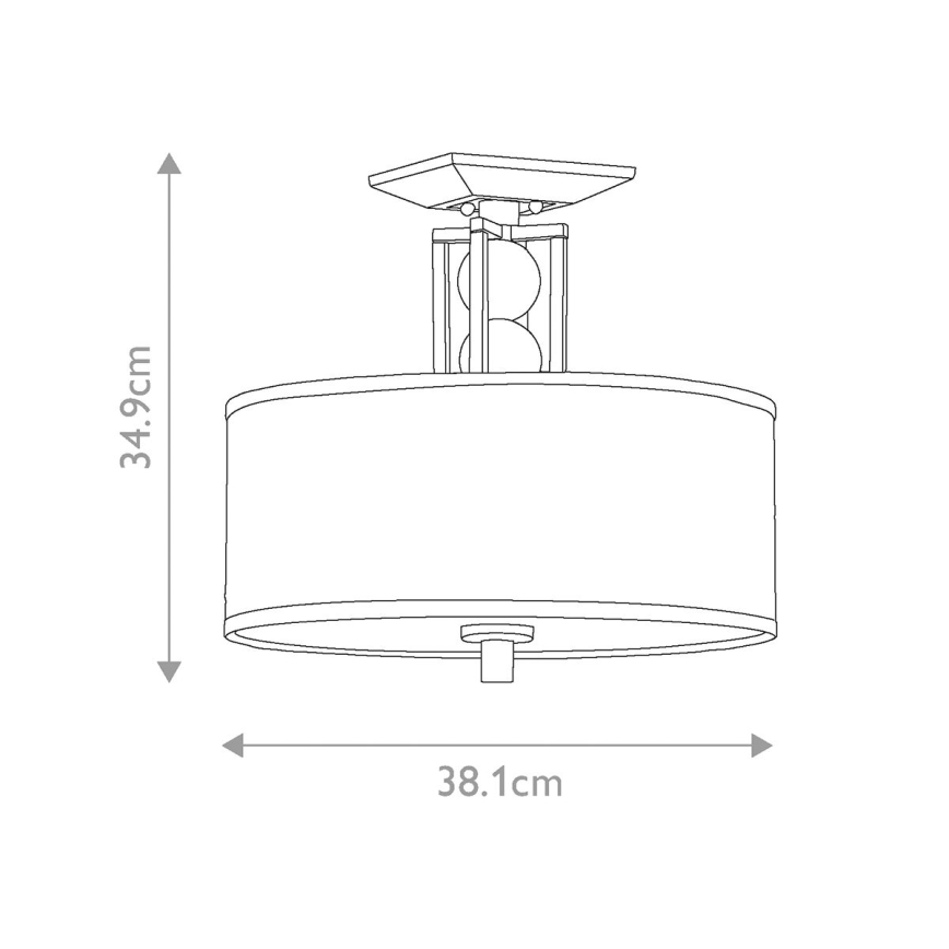 Elstead KL-CELESTIAL-SF - Ant pagrindo montuojamas sietynas CELESTIAL 3xE27/100W/230V