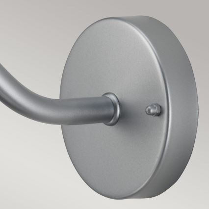 Elstead - Lauko sieninis šviestuvas KLAMPENBORG 1xE27/60W/230V IP44 matinis chromas