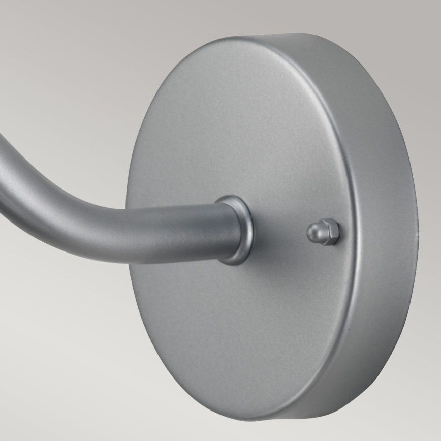 Elstead - Lauko sieninis šviestuvas KLAMPENBORG 1xE27/60W/230V IP44 matinis chromas