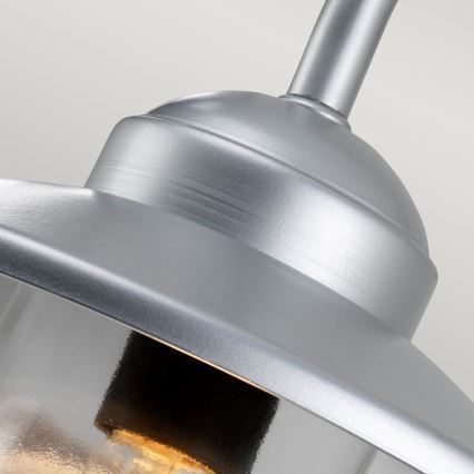 Elstead - Lauko sieninis šviestuvas KLAMPENBORG 1xE27/60W/230V IP44 matinis chromas