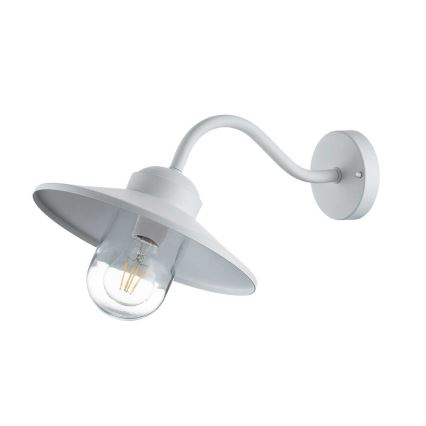 Elstead - Lauko sieninis šviestuvas KLAMPENBORG 1xE27/60W/230V IP44 balta