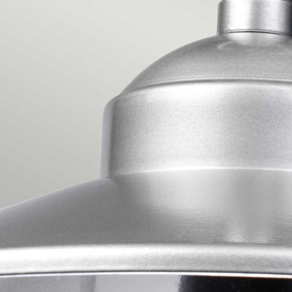Elstead - Lauko pakabinamas šviestuvas ant grandinės KLAMPENBORG 1xE27/60W/230V IP44 matinis chromas