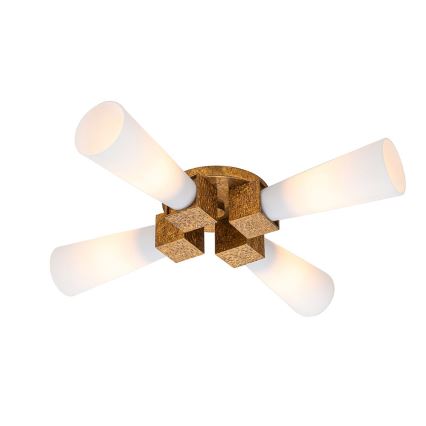 Elstead - Pakabinamas šviestuvas ant strypo KRISTY 4xE27/40W/230V vario spalvos