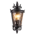 Elstead - Lauko sieninis šviestuvas BALTIMORE 1xE27/60W/230V IP44 bronzinis