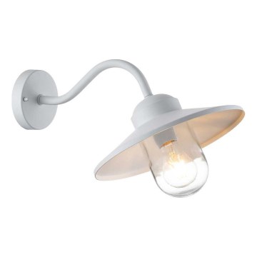 Elstead - Lauko sieninis šviestuvas KLAMPENBORG 1xE27/60W/230V IP44 balta