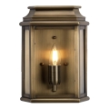 Elstead – Lauko sieninis šviestuvas ST MARTINS 1xE27/100W/230V IP44 bronzos