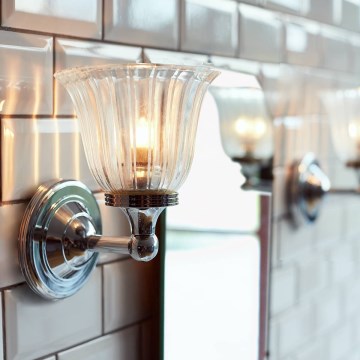 Elstead - LED Sieninis vonios šviestuvas AUSTEN 1xG9/3W/230V 3000K IP44