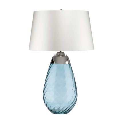 Elstead - LED stalinis šviestuvas LENA 1xE27/40W/230V + 1xGU10/7W 74 cm mėlyna/balta