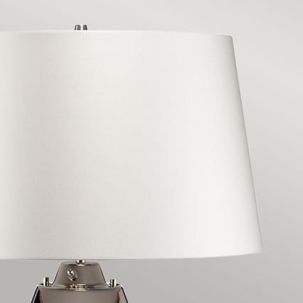 Elstead - LED stalinis šviestuvas LENA 1xE27/40W/230V + 1xGU10/7W 74 cm rausva/balta